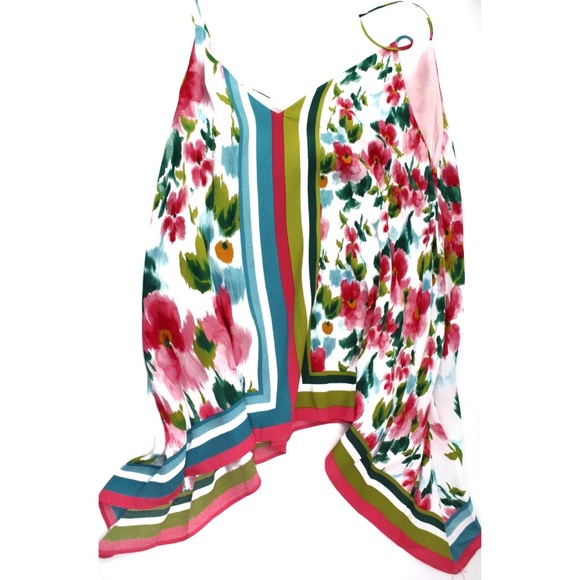 Zara NWT Printed Floral Flowy and Loose Tank in size XS - Picture 11 of 11